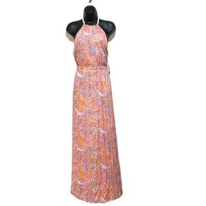 Altar’d State NWT Summer Maxi Halter Dress Sz L